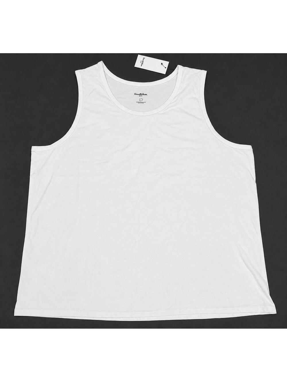 Goodfellow & Co Women’s White Tank Top Sleeveless Shirt XL NWT Soft